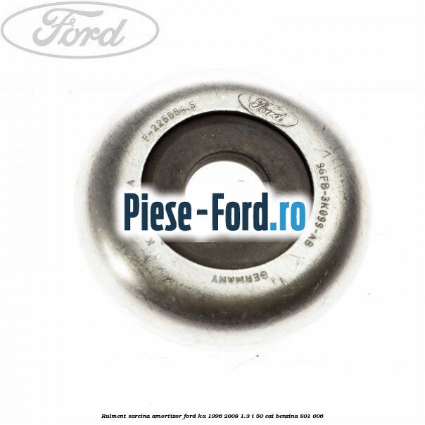 Placa suport flansa amortizor punte spate Ford Ka 1996-2008 1.3 i 50 cai benzina